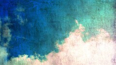 artwork grunge blue background