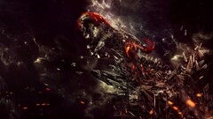 artwork horse abstract digital art Animals