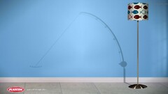 artwork Lamp commercial fishing rod