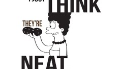 artwork Marge Simpson The Simpsons TV series cartoon monochrome