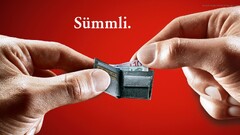 artwork Money euros red background