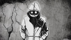 artwork monochrome Anime texture hoods