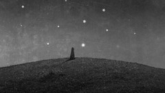 artwork monochrome Stars