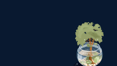 artwork nature Minimalism Simple Background Trees