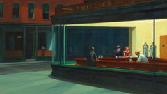 artwork painting classical art nighthawks