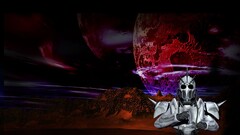 artwork planet robot radeon