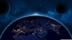 artwork planet space art digital art