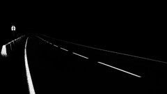 artwork road Minimalism monochrome sign black