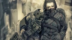 artwork science fiction Women anime girls Anime futuristic