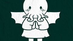 artwork Simple Background Cthulhu simple