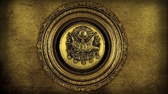 artwork Simple Background Ottoman Empire ornament gold