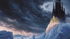 artwork sky ice clouds