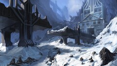 artwork snow fantasy art