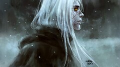 artwork white hair NanFe