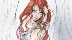 artwork Women redhead Spider-Man Mary Jane Watson