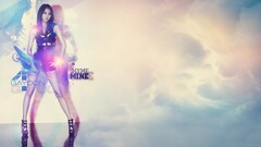 asian Women Typography digital art