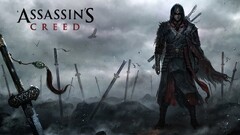 Assassin's Creed fantasy art dark fantasy warrior video games
