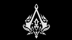 Assassin's Creed video games logo black