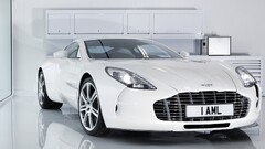 Aston Martin Car white cars vehicle Aston Martin One-77