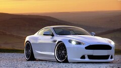 aston martin db9 Aston Martin Car vehicle white cars