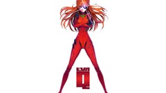 asuka langley soryu neon genesis evangelion Simple Background