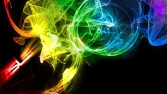 asus colorful smoke Minimalism