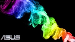 asus smoke Minimalism digital art