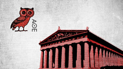 athens parthenon owl antiquity Greece artwork
