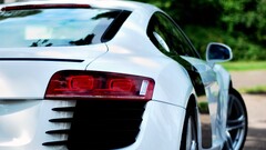 Audi Car vehicle Audi R8 Type 42 closeup taillights