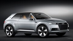 Audi Crossline Car silver cars vehicle