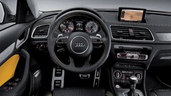Audi Q3 Car car interior Audi steering wheel