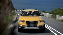 Audi Q3 Car yellow cars SUV Audi