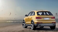 Audi Q3 Car yellow cars SUV Audi