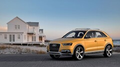 Audi Q3 Car yellow cars SUV Audi