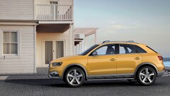 Audi Q3 Car yellow cars SUV Audi