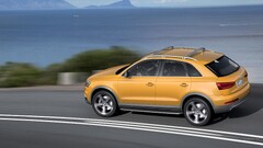 Audi Q3 Car yellow cars SUV Audi