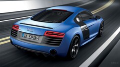 audi r8 blue cars Audi vehicle Car Audi R8 Type 42 numbers