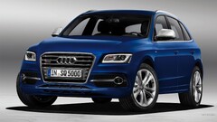 Audi SQ5 blue cars Car vehicle