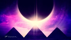 axwell Eternal Sunshine of the Spotless Mind lights pyramid