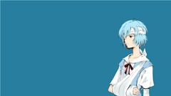 ayanami rei neon genesis evangelion anime girls
