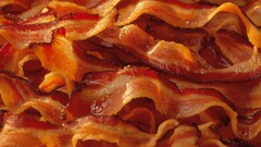 bacon food meat macro red