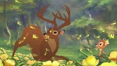 Bambi deer yellow flowers disney Animated Movies Movies