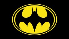 Batman Logo Batman black yellow