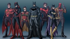 Batman Robin (character) Batgirl Batwoman red hood Nightwing