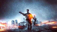 Battlefield 4 video games PC gaming soldier video game art gun