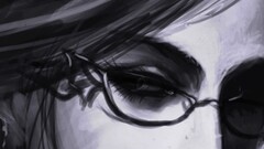 bayonetta video games glasses artwork