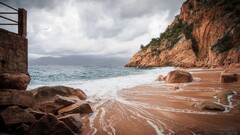 beach nature Sea Corsica