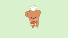 Bears Simple Background food hat