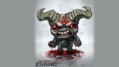 Binding of Isaac horns video games artwork