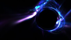 black digital art shapes